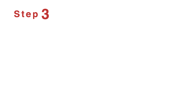 Step3 テキスト情報の登録 愛猫の名前や性別、またその他に紹介したい情報を入力（キャッチコピー／性格／好きなモノ／年齢／品種などなど）。また、名刺裏面に掲載する飼い主情報（名前／住所／TEL／E-mail／趣味／SNSのIDなど）を自由項目で入力します。